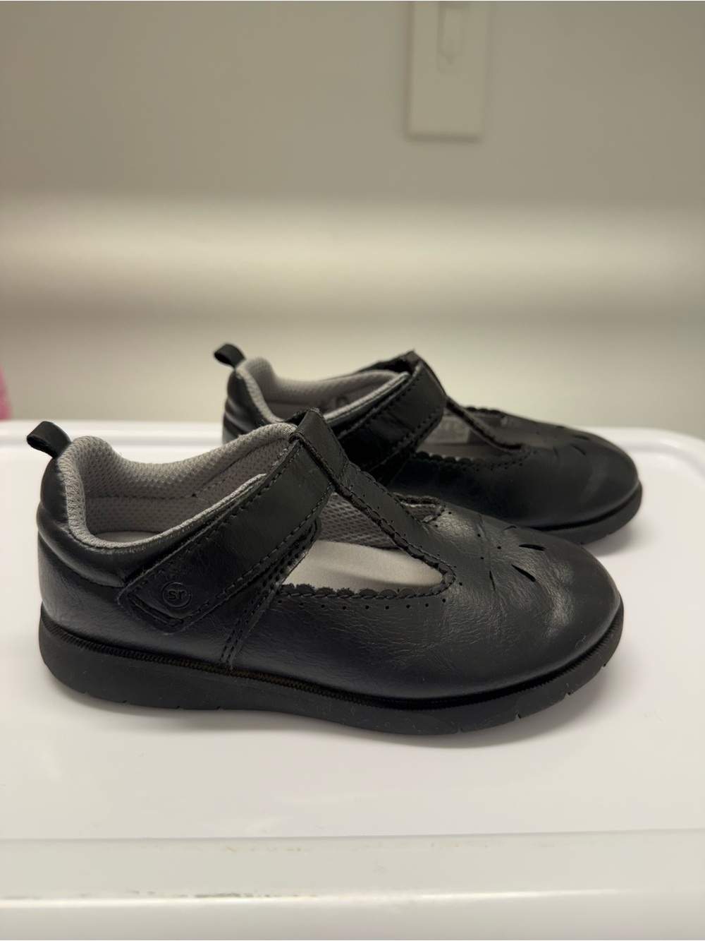 Stride Rite Black Mary Jane Shoes